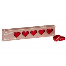 Foiled Hearts Gift Box - Red