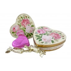 Gift Tin: Hearts & Flowers 