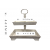 PROP: Wood Tiered Stand