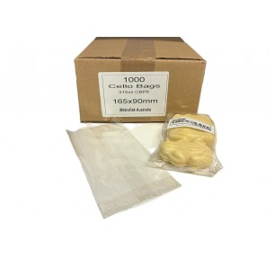 MISC: Cello Bags 165 x 90mm