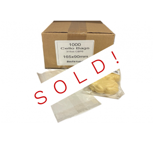 MISC: Cello Bags 165 x 90mm