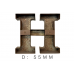 PROP: 3D Metal Letters