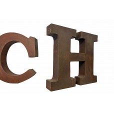 PROP: 3D Metal Letters
