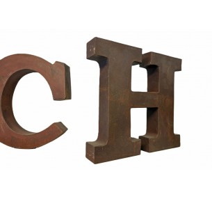 PROP: 3D Metal Letters