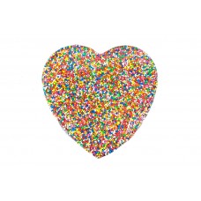 Speckle Heart - Multi Colour
