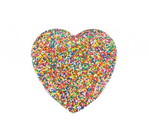 Speckle Heart - Multi Colour