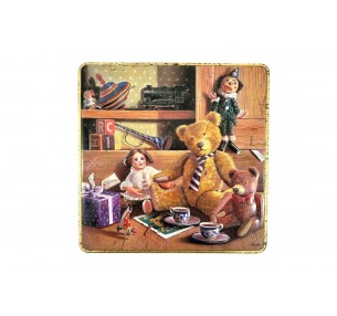 TIN: Teddy Square Tin