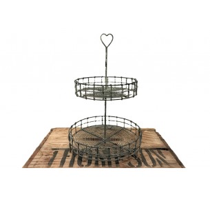 Prop: Wire Tiered Stand