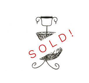 DECOR: Tiered Basket Stand DECOR: Tiered Basket Stand